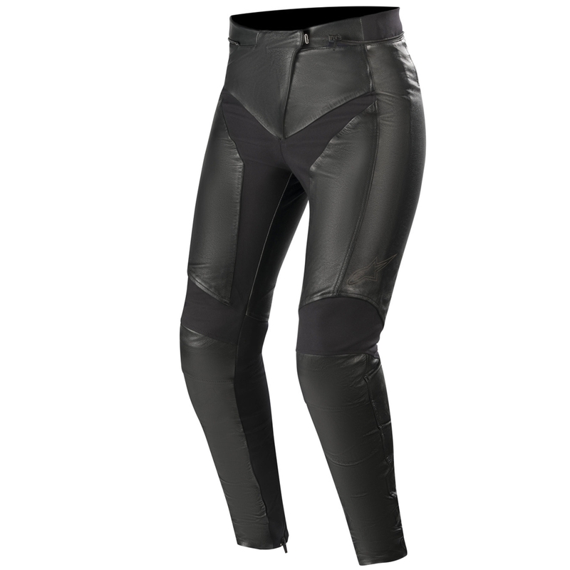 Alpinestars Stella Vika V2 dames leren motorbroek zwart