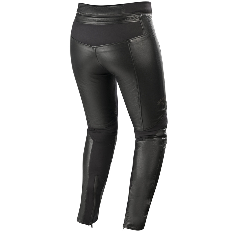 Alpinestars Stella Vika V2 dames leren motorbroek zwart