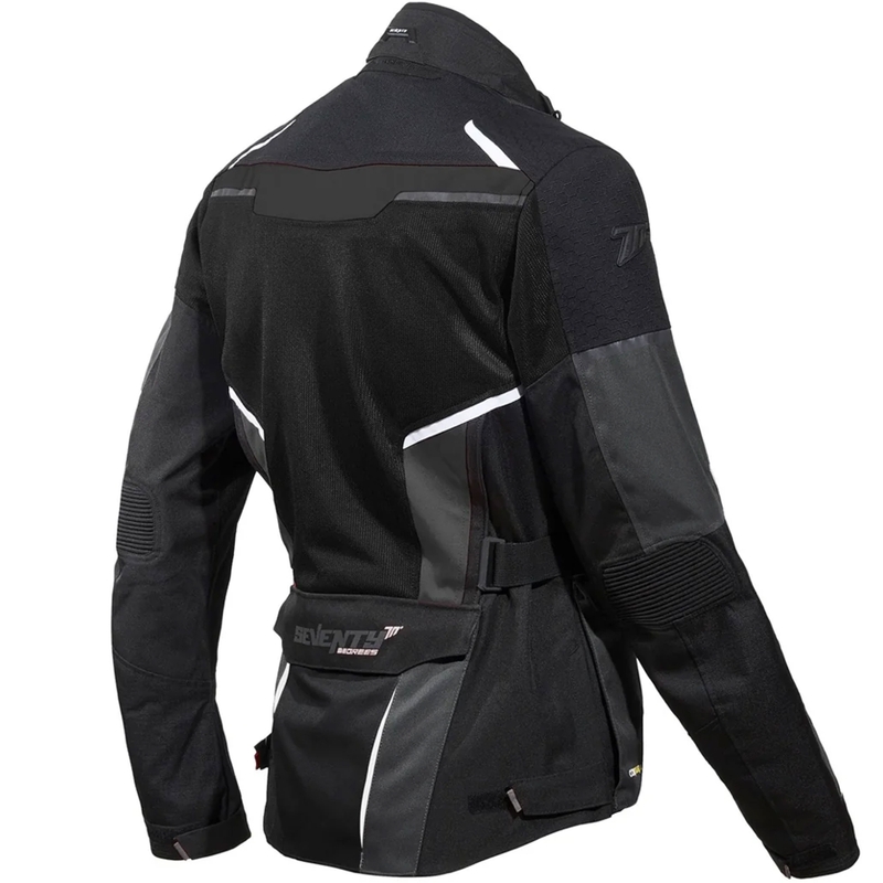 Seventy Degrees SD-JT70 Atacama motorjack zwart-grijs-wit