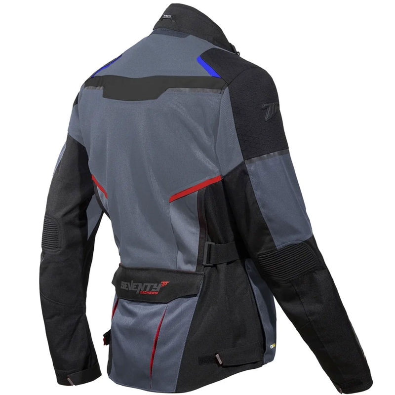 Seventy Degrees SD-JT70 Atacama motorjack grijs-blauw-rood