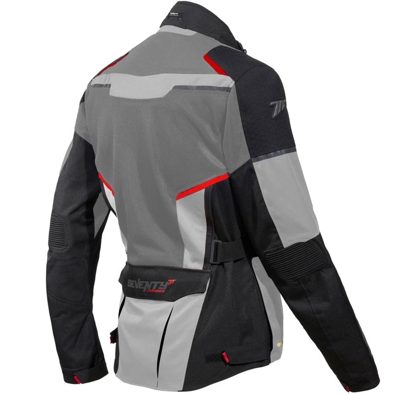 Seventy Degrees SD-JT70 Atacama motorjack zwart-grijs-rood