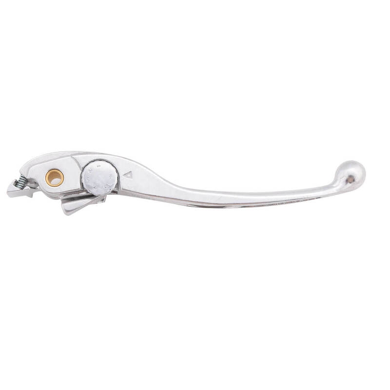 Motorfiets remhendel Highsider BC 042 zilver