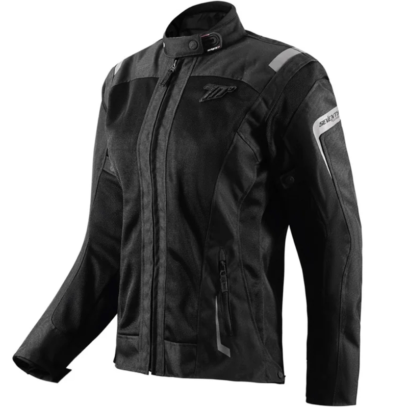 Dames motorjas Seventy Degrees SD-JT68 Sahara zwart