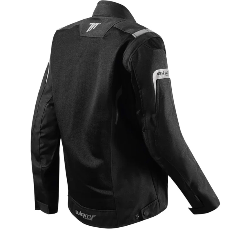 Dames motorjas Seventy Degrees SD-JT68 Sahara zwart