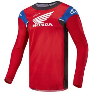 Alpinestars Racer Iconic Honda Collection Motocross Jersey Rood-Zwart-Blauw-Wit