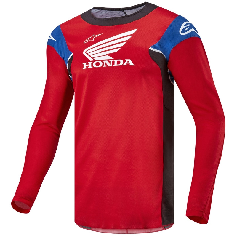 Alpinestars Racer Iconic Honda Collection Motocross Jersey Rood-Zwart-Blauw-Wit
