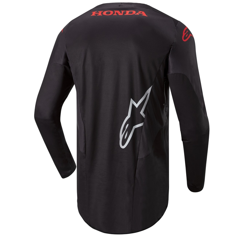 Alpinestars Racer Iconic Honda Collection Motocross Jersey Zwart-Rood