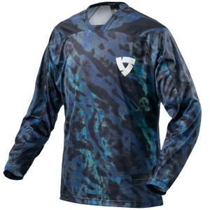 Motorcross Trui Revit Emulsie blauw-zwart