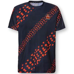 Motorcross trui KTM Red Bull oranje en blauw - korte mouw uitverkoop
