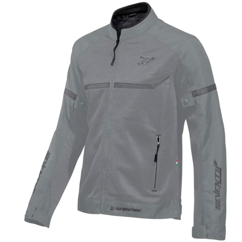 Dames motorjack Seventy Degrees SD-JR30.2 Mojave lichtgrijs