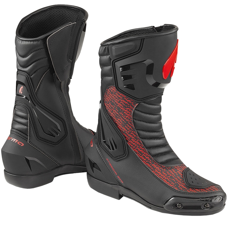 Forma Freccia EVO motorlaarzen zwart-rood