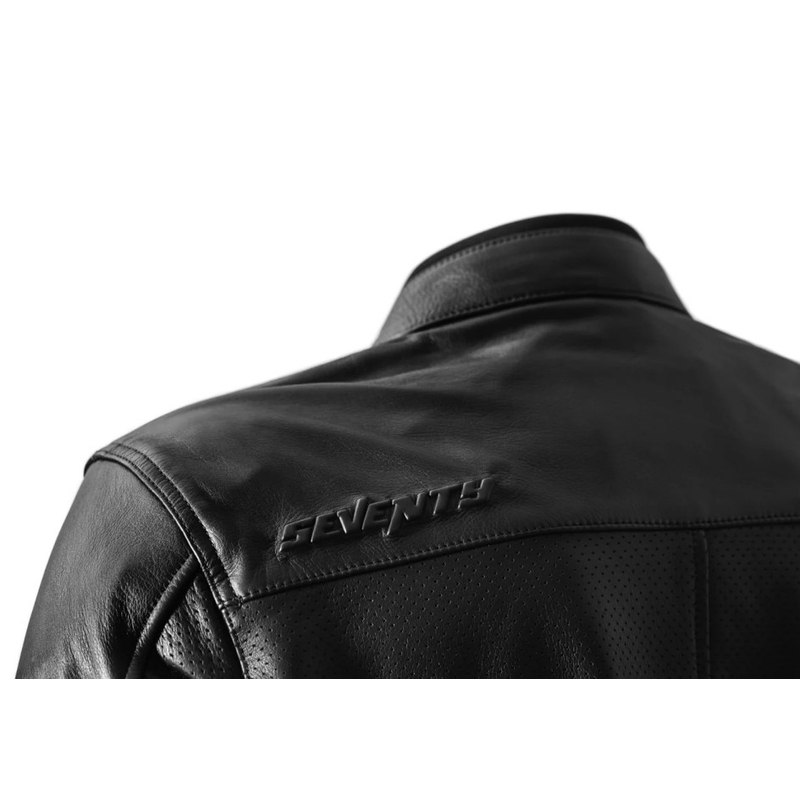 Seventy Degrees SD-JL4 Legend Classic leren motorjack zwart