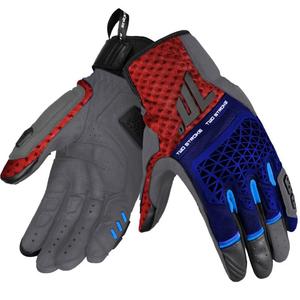 Seventy Degrees SD-N60 tweetakt motorhandschoenen blauw-rood