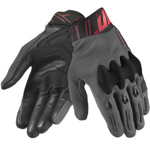 Motorhandschoenen Seventy Degrees SD-N66 Fullgas grijs-rood