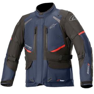 Alpinestars Andes Drystar Motorjack Donkerblauw-Zwart-Rood