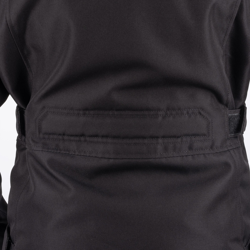 Oxford Spartan Long WP Dames Motorjack Zwart