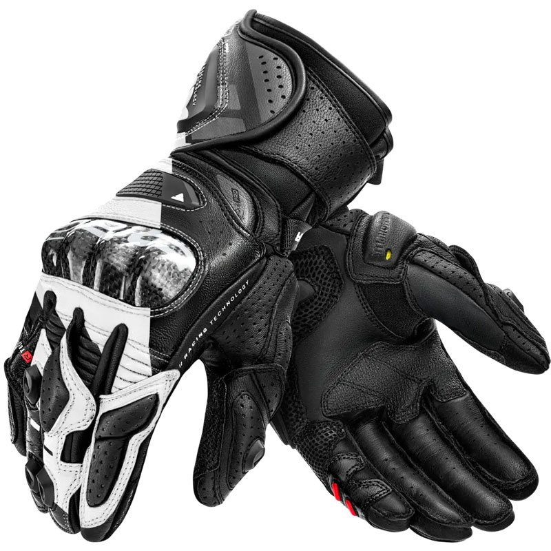 Shima RS-3 motorhandschoenen wit
