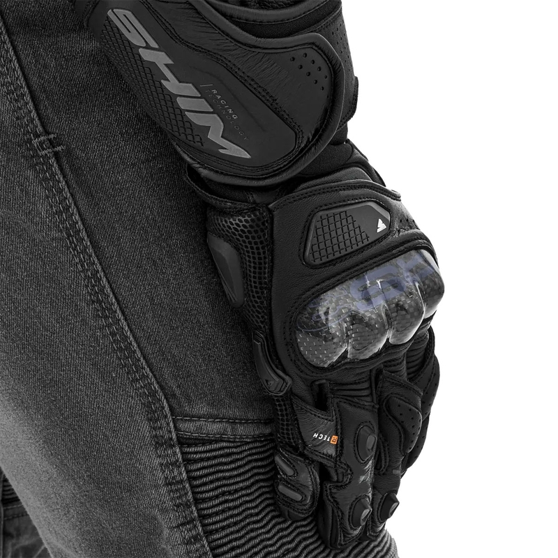Shima RS-3 motorhandschoenen zwart