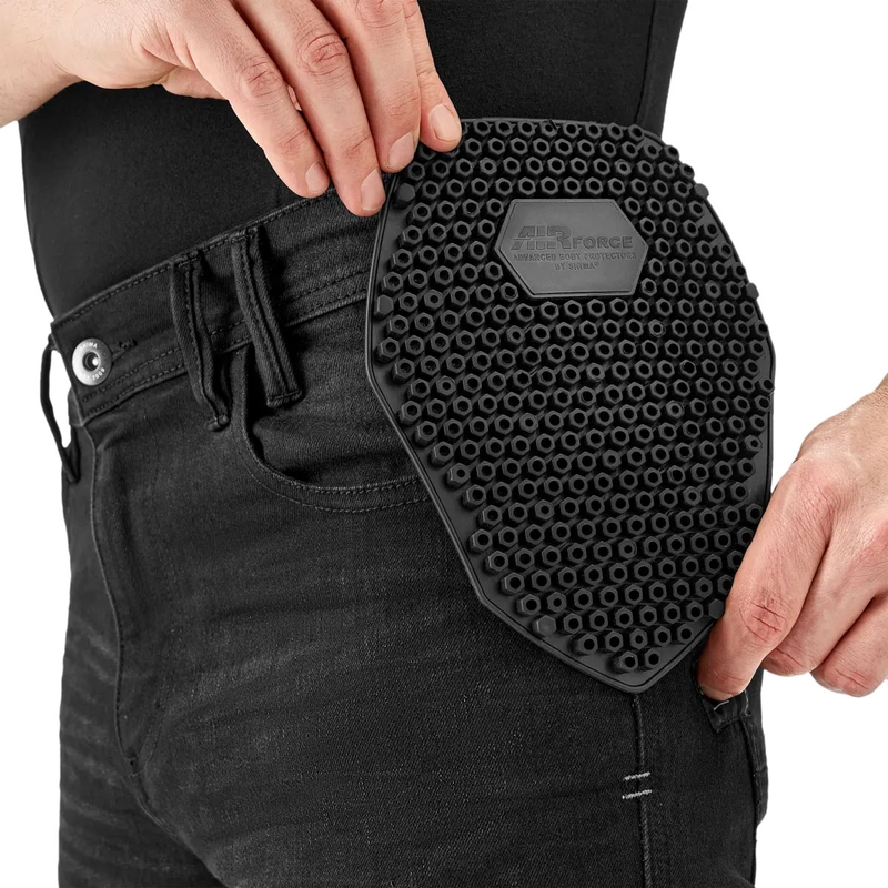 Shima Zenith motorjeans zwart