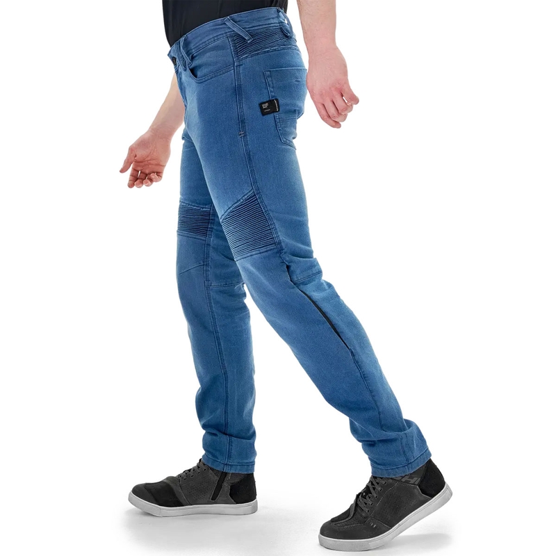 Shima Zenith blauwe motorjeans