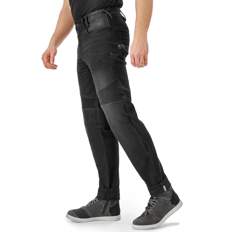 Verlengde motorbroek Shima Zenith zwart