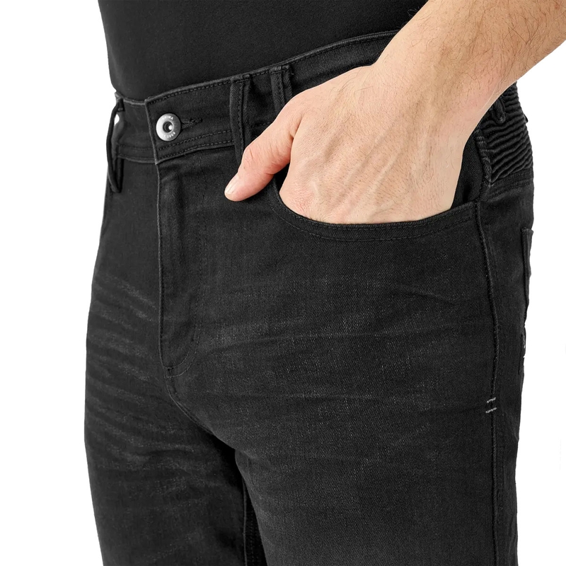 Verlengde motorbroek Shima Zenith zwart