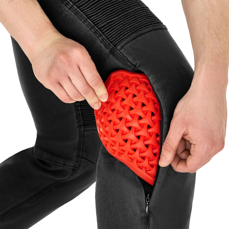 Verlengde motorbroek Shima Zenith zwart