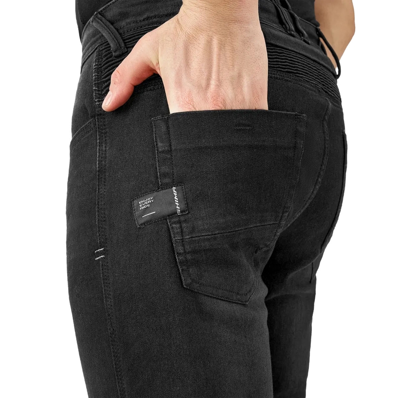 Verlengde motorbroek Shima Zenith zwart
