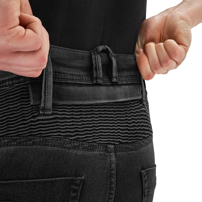 Verlengde motorbroek Shima Zenith zwart