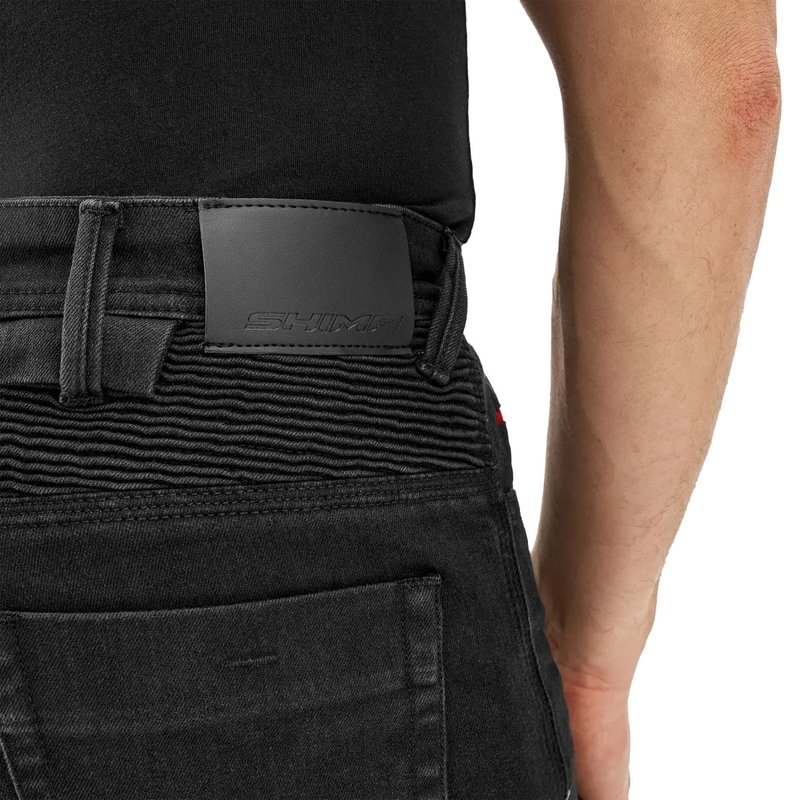Verlengde motorbroek Shima Zenith zwart
