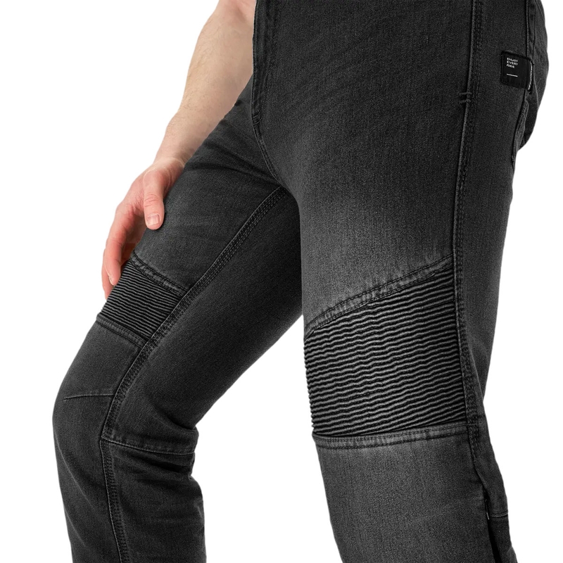 Verlengde motorbroek Shima Zenith zwart