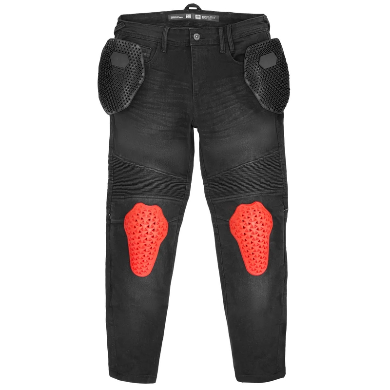 Verlengde motorbroek Shima Zenith zwart