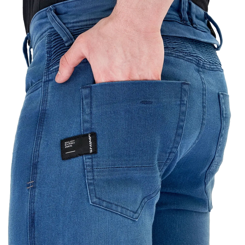 Shima Zenith motorbroek, blauw