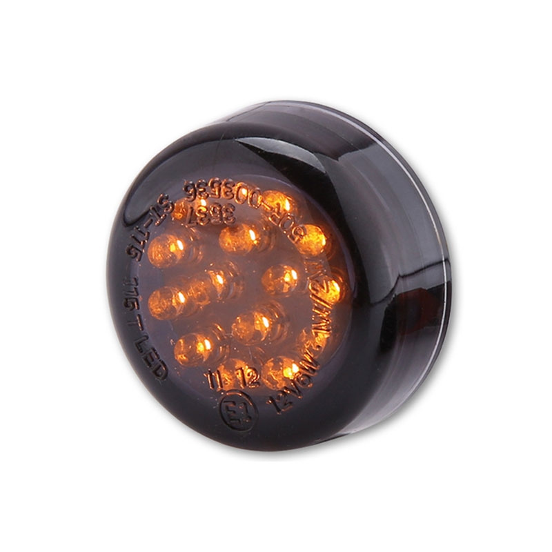 Highsider Smart LED Disc motorfiets richtingaanwijzers zwart