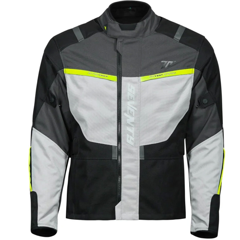 Seventy Degrees SD-JT83 Tonale motorjack zwart-grijs-fluogeel