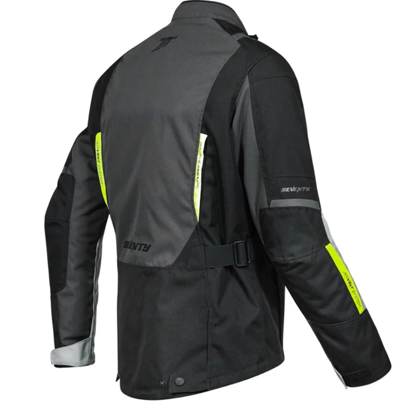 Seventy Degrees SD-JT83 Tonale motorjack zwart-grijs-fluogeel