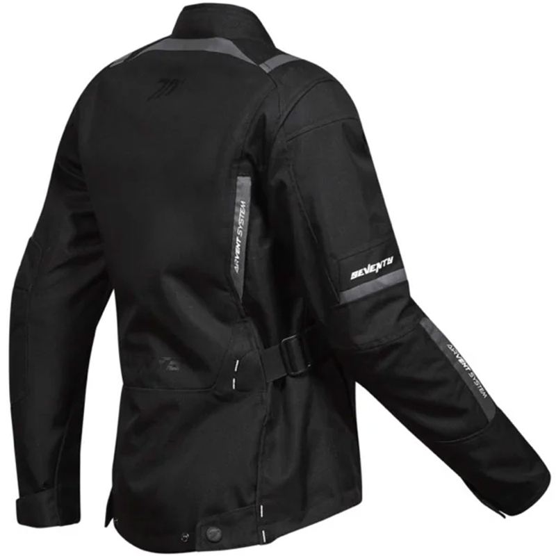 Dames motorjack Seventy Degrees SD-JT85 Tonale zwart