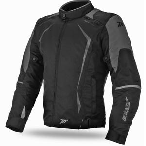 Dames motorjack Seventy Degrees SD-JR49 zwart-grijs