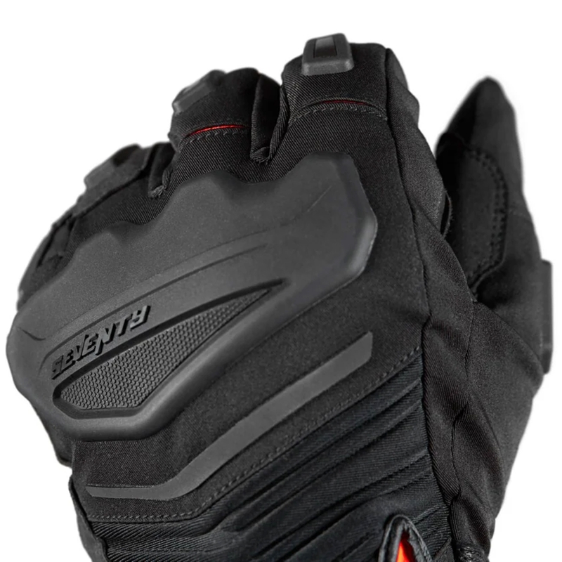 Motorhandschoenen Seventy Degrees SD-T13 Aspen Light zwart-rood