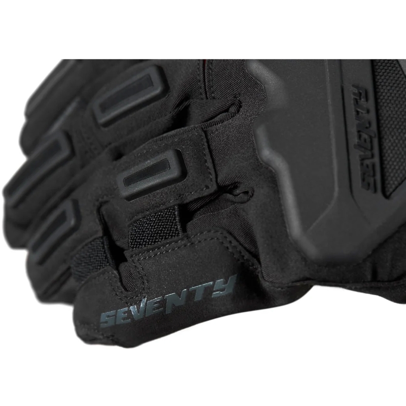Motorhandschoenen Seventy Degrees SD-T13 Aspen Light zwart-rood