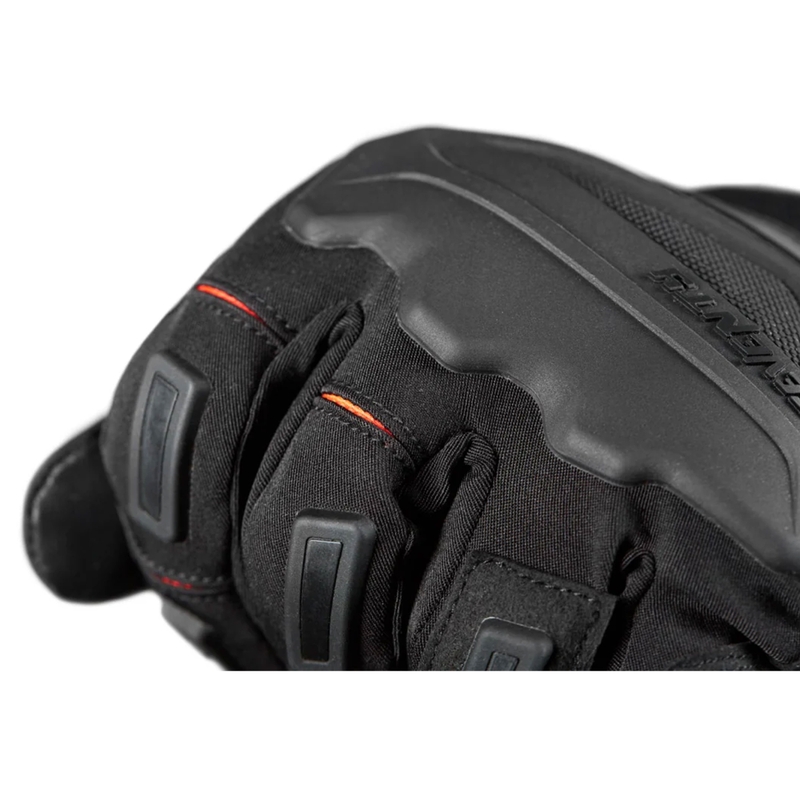 Motorhandschoenen Seventy Degrees SD-T13 Aspen Light zwart-rood