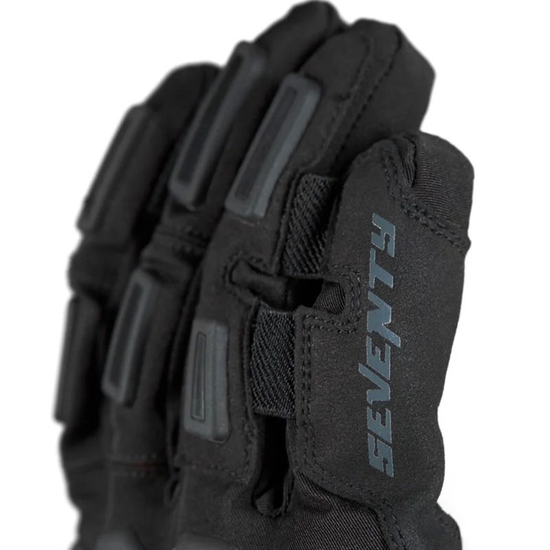 Motorhandschoenen Seventy Degrees SD-T13 Aspen Light zwart-rood