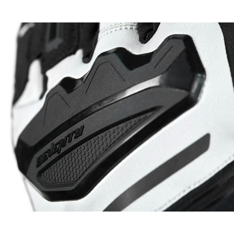 Motorhandschoenen Seventy Degrees SD-T13 Aspen Light zwart-grijs-fluogeel