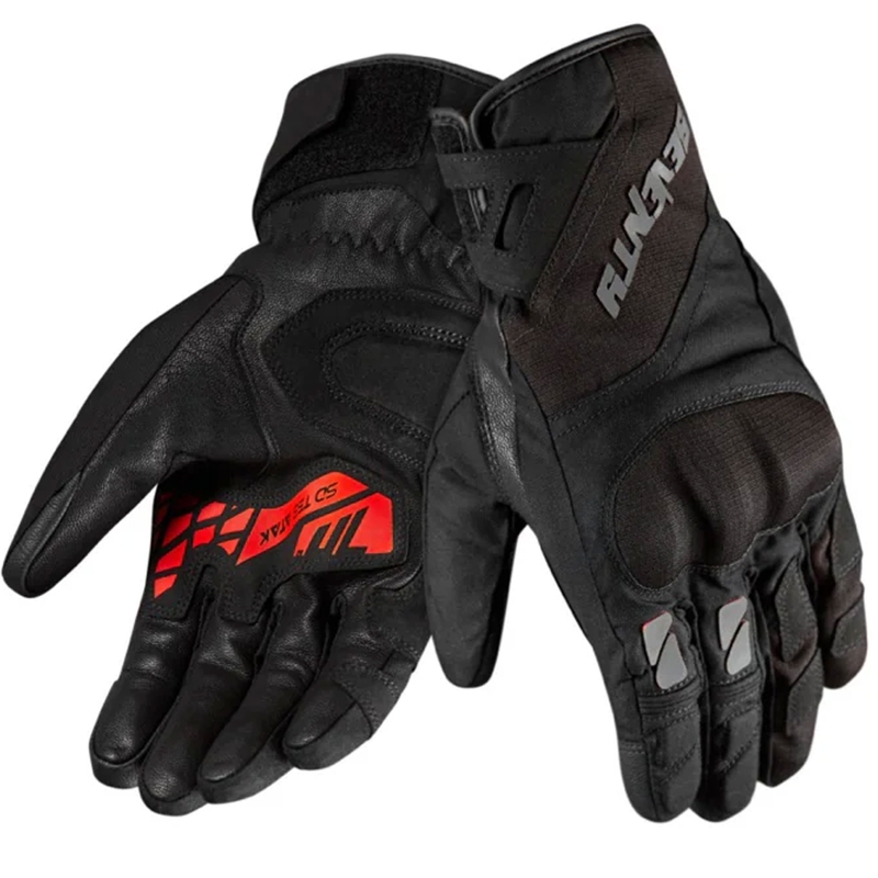 Seventy Degrees SD-T55 Atak motorhandschoenen zwart-rood