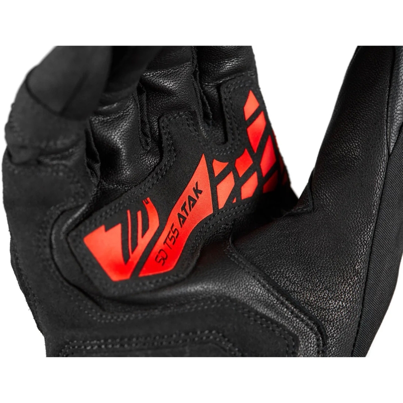 Seventy Degrees SD-T55 Atak motorhandschoenen zwart-rood