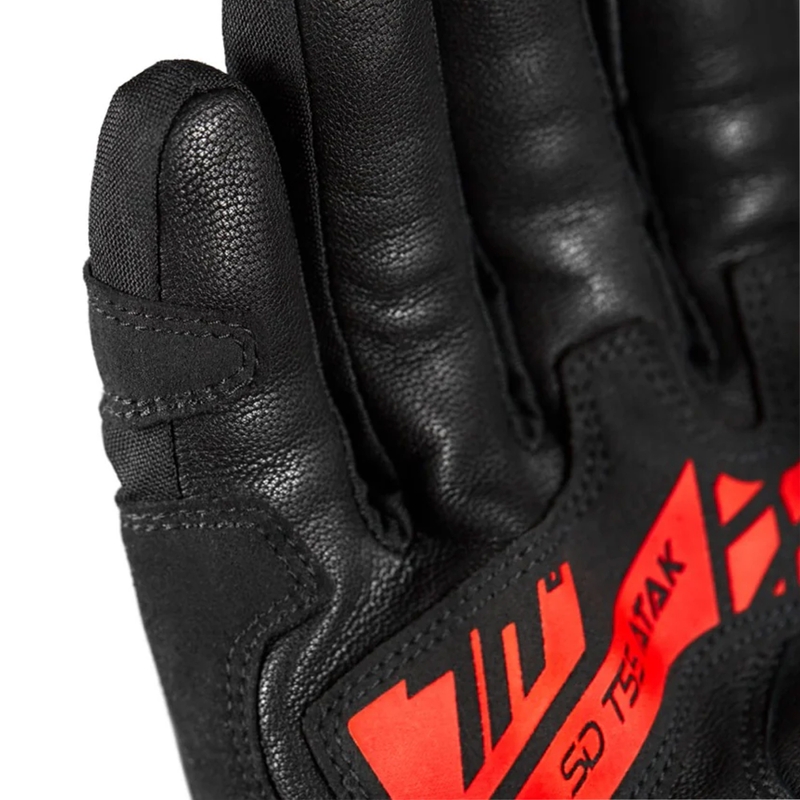 Seventy Degrees SD-T55 Atak motorhandschoenen zwart-rood