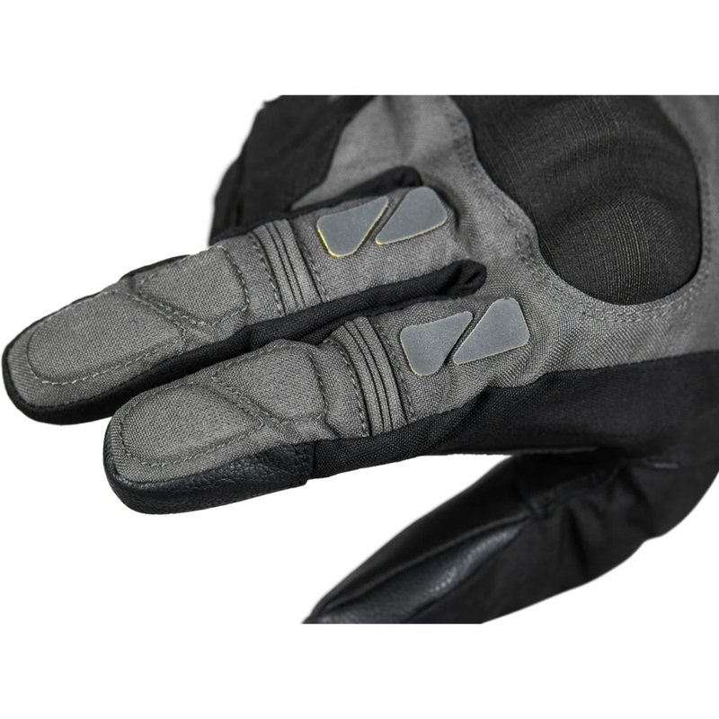 Motorhandschoenen Seventy Degrees SD-T55 Atak zwart-fluogeel