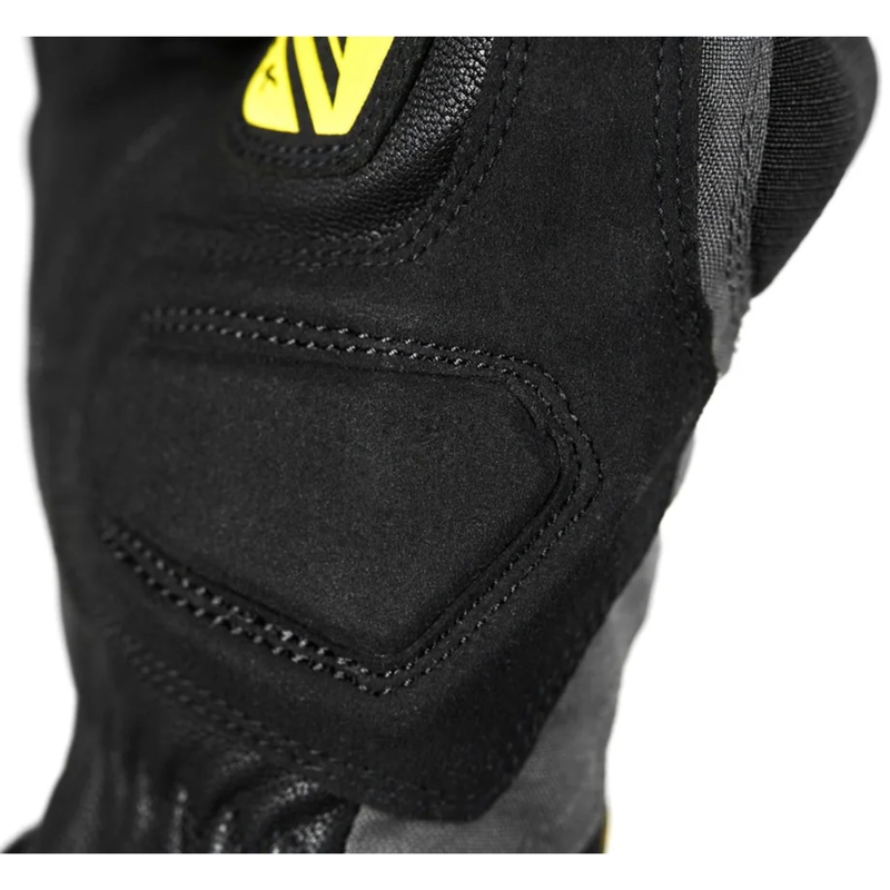 Motorhandschoenen Seventy Degrees SD-T55 Atak zwart-fluogeel