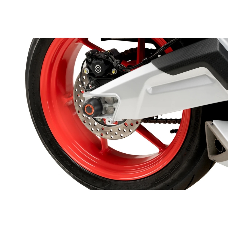 Axle sliders PUIG PHB19 black without color cap