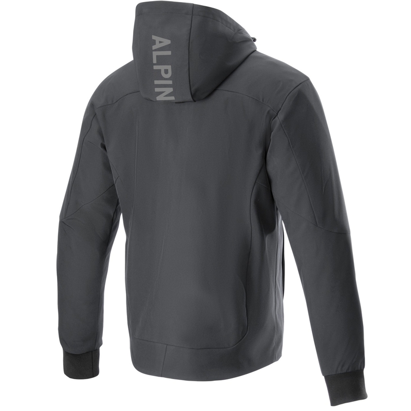 Alpinestars Radium Tech Hoodie motorsweater zwart-wit